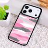 Pink Camoflague Pattern Shockproof Phone Case for iPhone 17 Air 16e 15 11 12 14 13 Pro Max Cover Coque