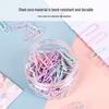 Morandi Color 28mm Metal Paperclips for Office and Finance