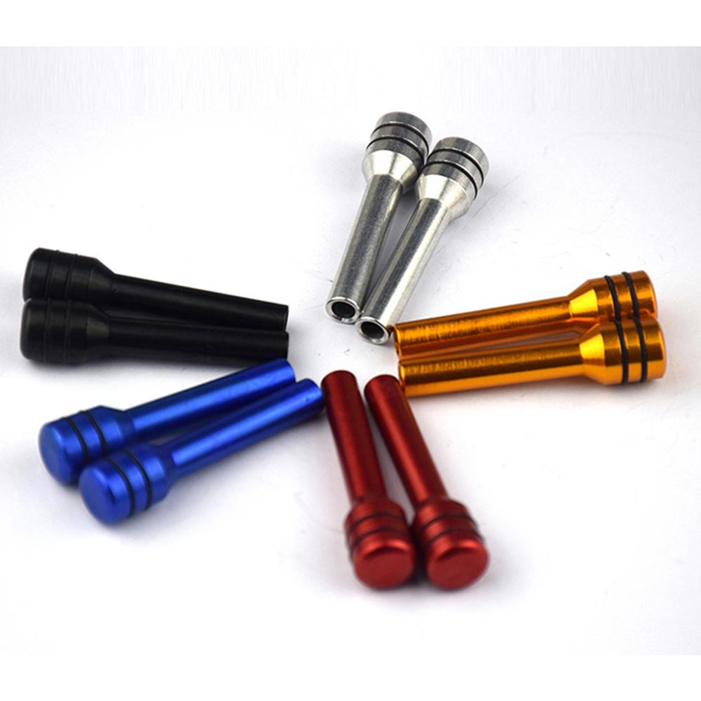 4Pcs Universal Silver Aluminium Alloy Car Truck Interior Door Lock Knobs Pins