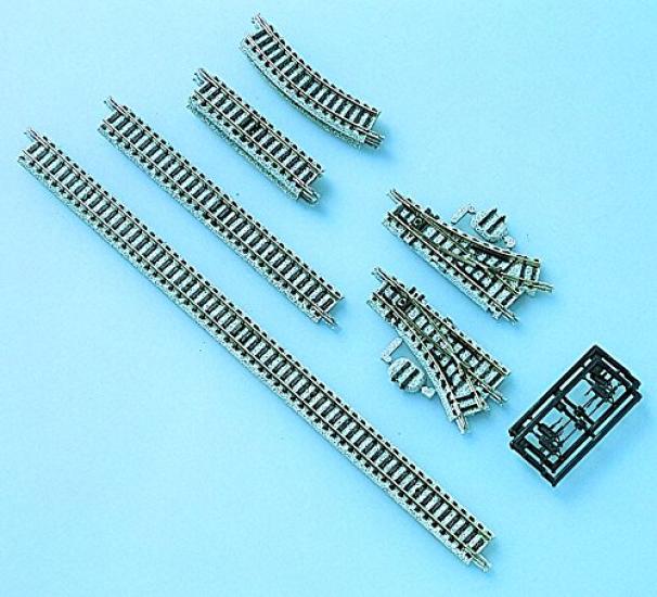 TOMIX N Gauge Mini Rail Set, Point Set, MB Pattern 91082, Model Railroad, Rail Set