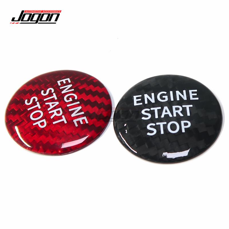 Carbon Fiber Car Ignition Engine Start Stop Switch Button Sticker Sequ Trim For LEXUS RC NX GS ES IS RC F RX LX 2013-2018