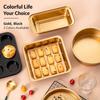 Nonstick Cake Baking Kit, Carbon Steel Cake Mould Pizza Tray Toast Mold for Home Baking