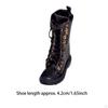 1/6 Woman's Fashion Boot Female Doll Cowgirl Round Toe Dress up Toy Casual Shoes for 12'' inch