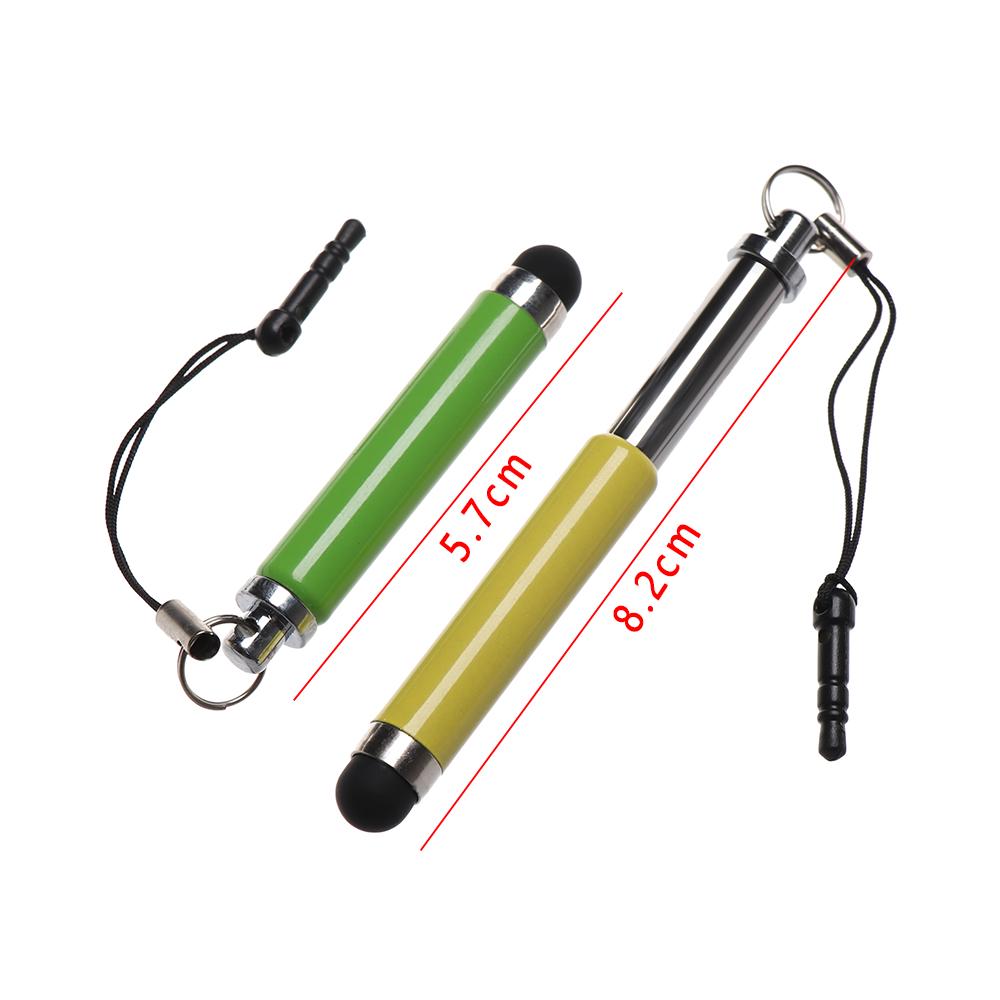 3pcs Universal Capacitive Pen Retractable High Precision Screen Stylus Touch Pen For iPad iPhone PC Mobile Phone Random Color
