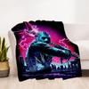 1pc Guitar Jason Outdoor Blanket Lightweight Flannel, Soft & Warm, All Season Use for Sofa, Outdoor, Camping, Living Room, Office, Chair