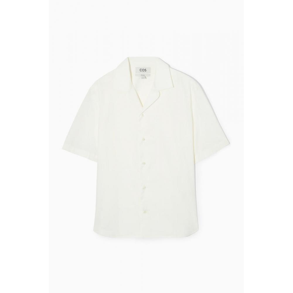 

COS Японская повседневная футболка кубинского цвета из смесового хлопка