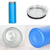 20oz Stainless Steel Insulated Slim Cup with Solid Color and Logo Printing.