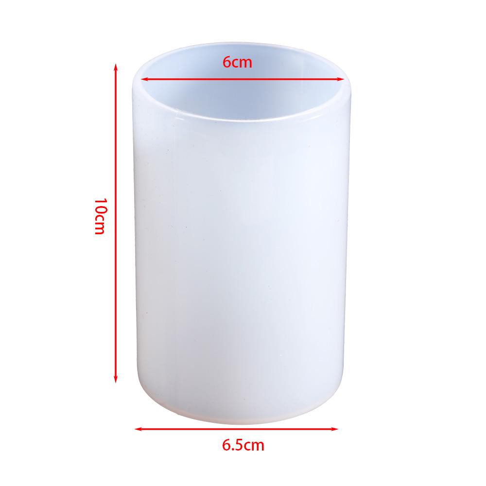 Cylinder Silicone Mold Hexagon Epoxy Resin Mould for DIY Epoxy Resin Candle Casting Molds Crafts Home Table Decoration