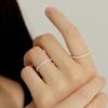 Murmur [925silver]Twinkle Frame Cubic Ring