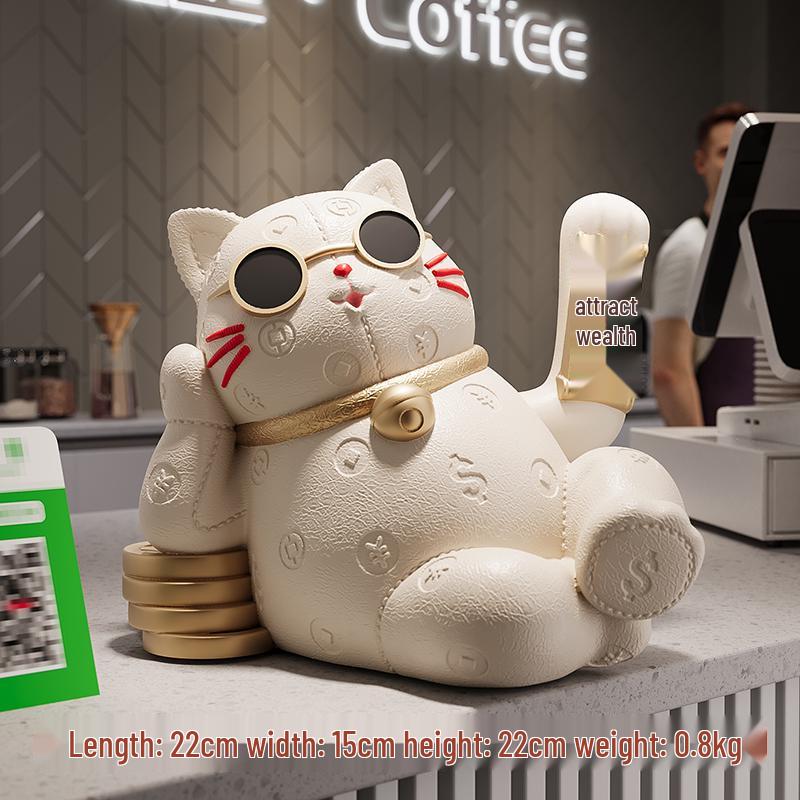 Автоматическая машущая кошка фигурка для домашнего декора