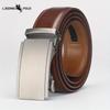 Herrebelte i lær med automatisk spenne, høykvalitets, ungdommelig, business casual, allsidig belte