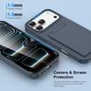 New for IPhone17 Frosted Card Holder Holder Mobile Phone Case 16Pro Air Bag Anti-fall 15 Mobile Phone Protective Cover