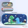 Cartoon 3D Pencil Case Kawaii Large Capacity Waterproof Pen Bag Stationery Storage Box for School Supplies