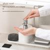 Japanese Dual-Use Kitchen Rack: Manual Soap & Hand Sanitizer Dispenser