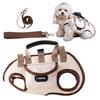 Pet Carrier Tote Bag Breathable Pet Carrier Sling Adjustable Full-Body Harness Crossbody with Pocket for Small Dogs