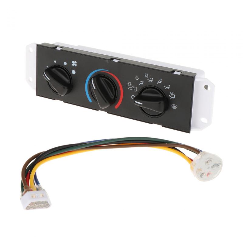 AC Heater Climate Control Panel Assembly 55037473Ab Control Panel Heater Selector Switch Professional Vehicles Parts Black