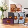 Halloween Pumpkin Pattern Long Wallet Large Capacity Portable Durable Fashion PU Purse