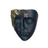 Artistic Resin Wall Hanging Planter Face Shape Wall Mounted Flower Pot for Small Gardens And Balconies