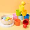 Baby Concentration Training Toy Color Matching Cognitive Spoon Use Training Hand-eye Coordination Educational Toy