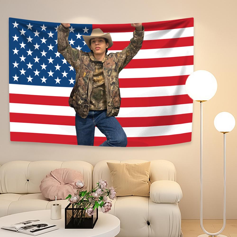 Hamzah And Martin Pink Tapestry Proud Slushy Noobz Tapestry Wall Hanging Aesthetic Home And Garden Flags Decor Background Cloths