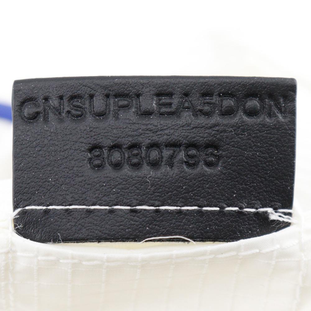 BURBERRY ML Duffle XS Shoulder Bag 8080796 3-way crossbody bag White blue Nylon unisex Used