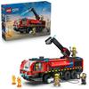 LEGO City Airport Fire Truck Toy Set for Kids 7-9 Years Old Building Blocks Vehicle Decor 60499
