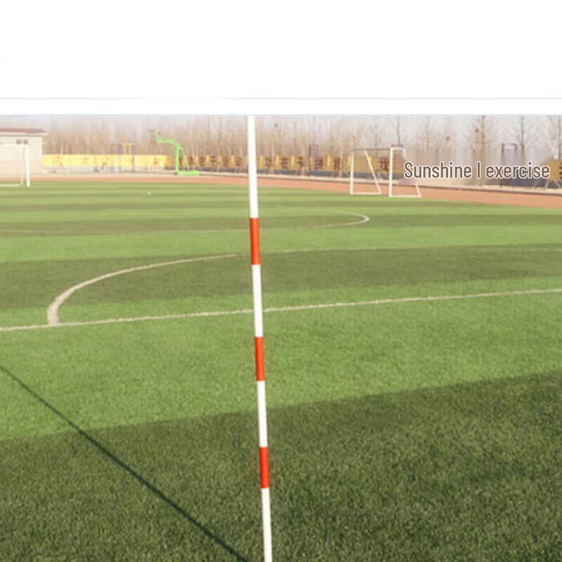 Red & White Agility Training Pole