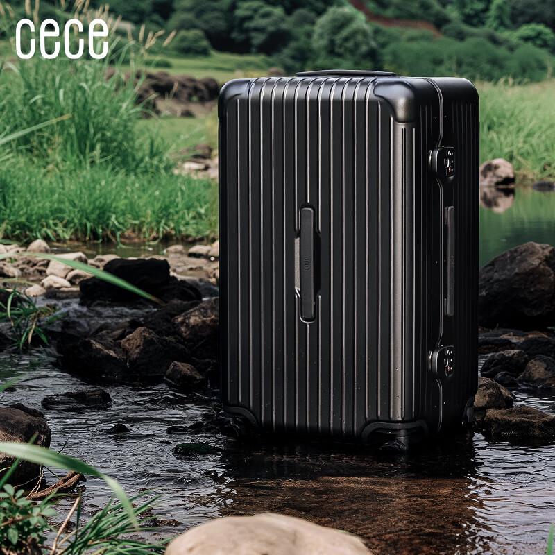 Cece PC Hardside Spinner Luggage with Aluminum Frame and TSA Lock