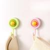 Set da 4 pezzi Ganci da Parete Arcobaleno con Ventosa Multiuso per Dormitorio e Casa Cucina Ganci per Cappotti e Cappelli da Appendere alla Porta
