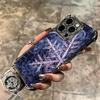 Snow Snowflake Winter Cold Plating Phone Case For Iphone 16 17 Pro Max Air 16E 14 15 Plus 12 13 Mini Anti-Fall Airabag Cover