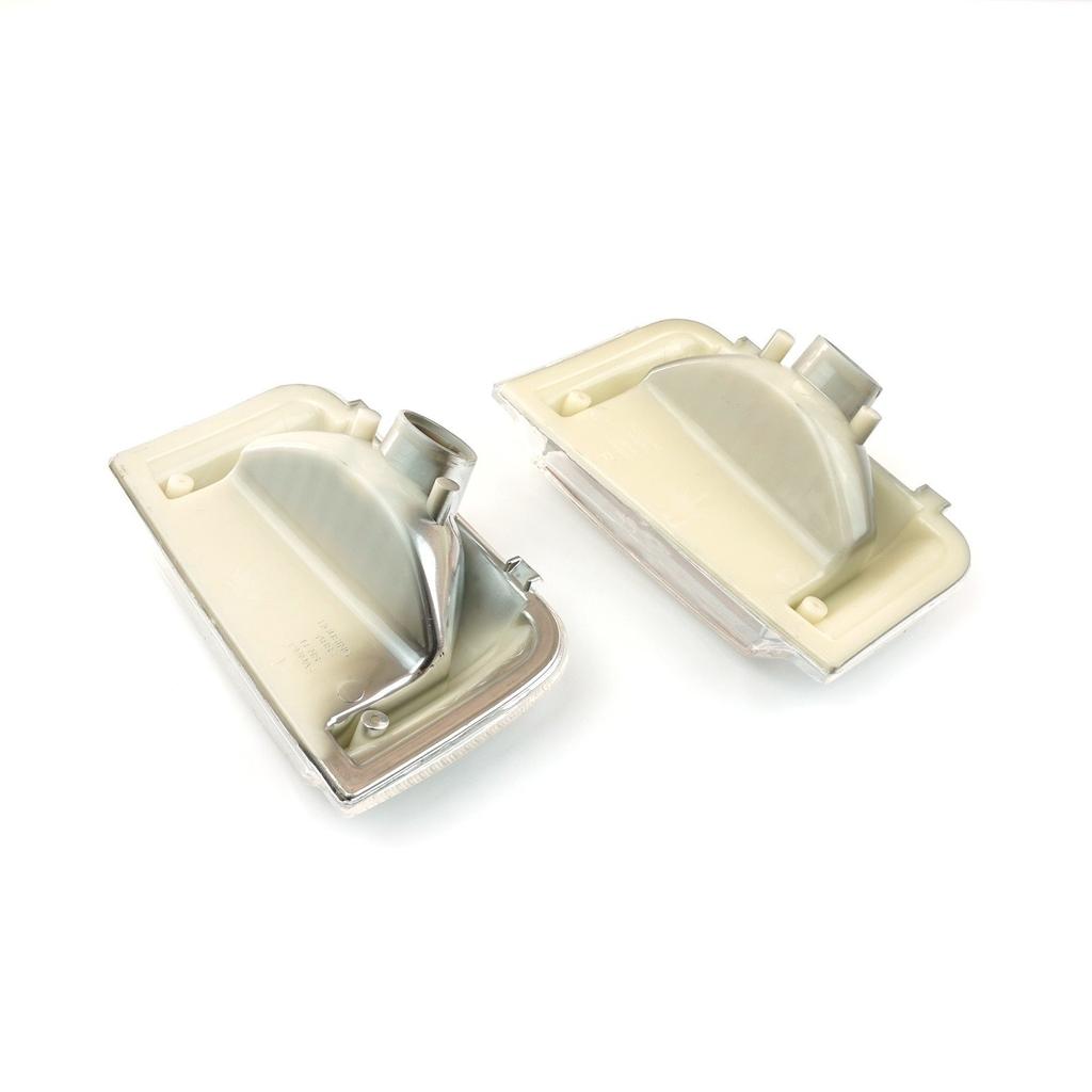 BROSS BSP909 2 Pcs Side Door Wing Mirror Indicator Lamp ORANGE Lens R+L 71748253, 71748252  for Fiat Peugeot Citroen MK3