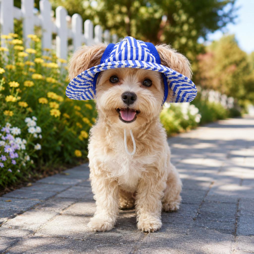 New Product Best Seller Dog Hat Small And Medium-Sized Dogs Summer Sunscreen Outdoors Hat Pet Sunshade Fashion Hat