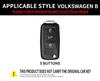 Volkswagen Key Case for Passat, Lavida, Sagitar, Polo, Bora, Tiguan – Car Key Shell for Women