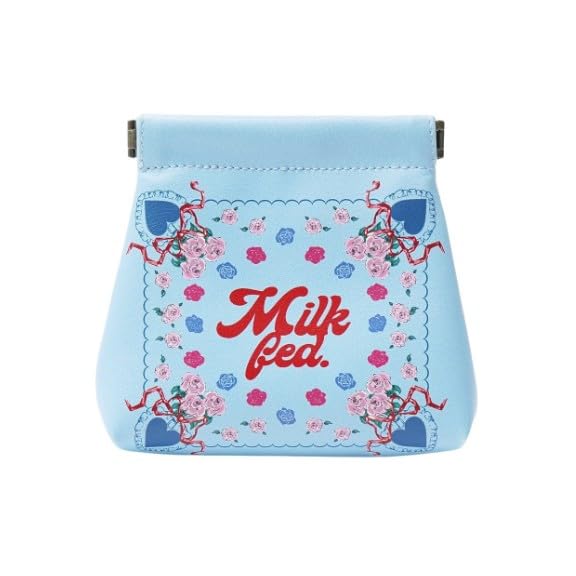 Весенняя косметичка с цветочным узором 103253054001 Светло-голубой Один размер