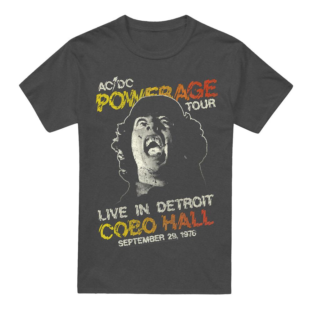 AC/DC Unisex Adult Powerage Tour T-Shirt