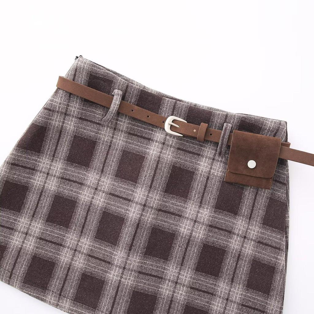 2025 A/W European & American High-Waist Fashion Casual Skirt Y75811