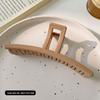 Elegant Frosted Barrette for Thick Hair - Large Shark Clip Hairpin Accessory