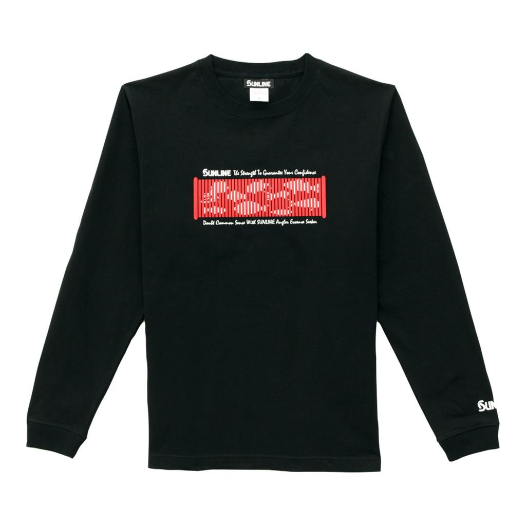 Sunline Cotton Long Sleeve Size XL SUW-15503LT T-Shirt, Black,