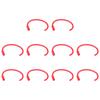 10 PCS Plastic Cow Nose Ring Large Cattle Breeding Nose Ring Livestock Nose Traction Rings