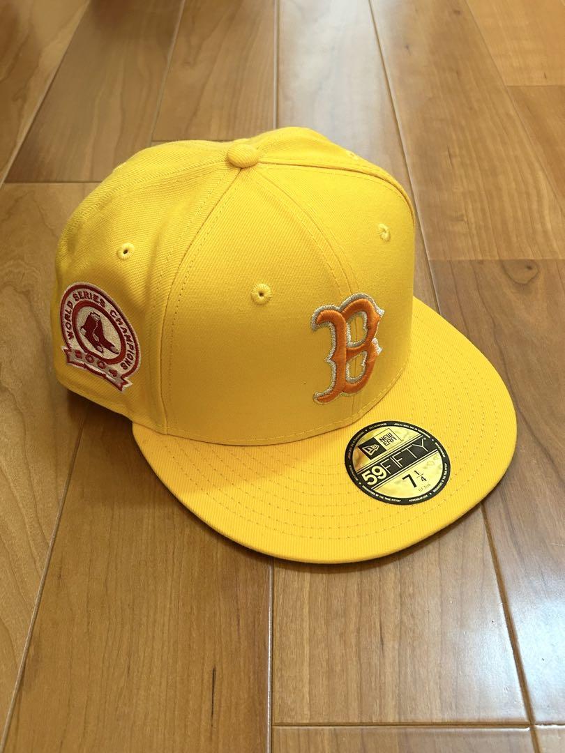 

[Б/У] Кепка New Era Boston Red Sox, Желтая, 7 1/4