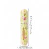 5ml Mini Perfume Bottle Floral Series Empty Spray Rotating Bottle Refillable Storage Sprayer Empty Cosmetic Containers