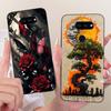 Hülle Für LG K40S 2019 Cover Ästhetisch Niedliche Katze Mode Lustig Bemalt Silikon Handyhülle LMX430HM