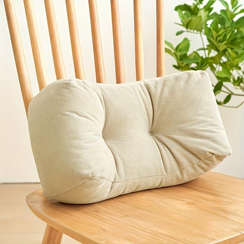 

[Gorgeous Lumbar Pillow] Gorgeous 1pc Lumbar Pillow | Napping, Student Backrest Cushion, Chair Cushion, Office Sleeping Pillow