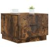 Coffee Table Smoked Oak 49 x 50 x 37 cm Engineered Wood