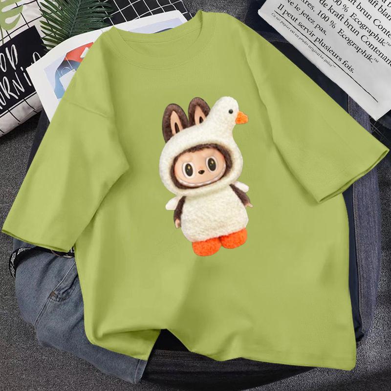 T-shirt Short-sleeved Top Fashion LABUBU Print All-match Unisex