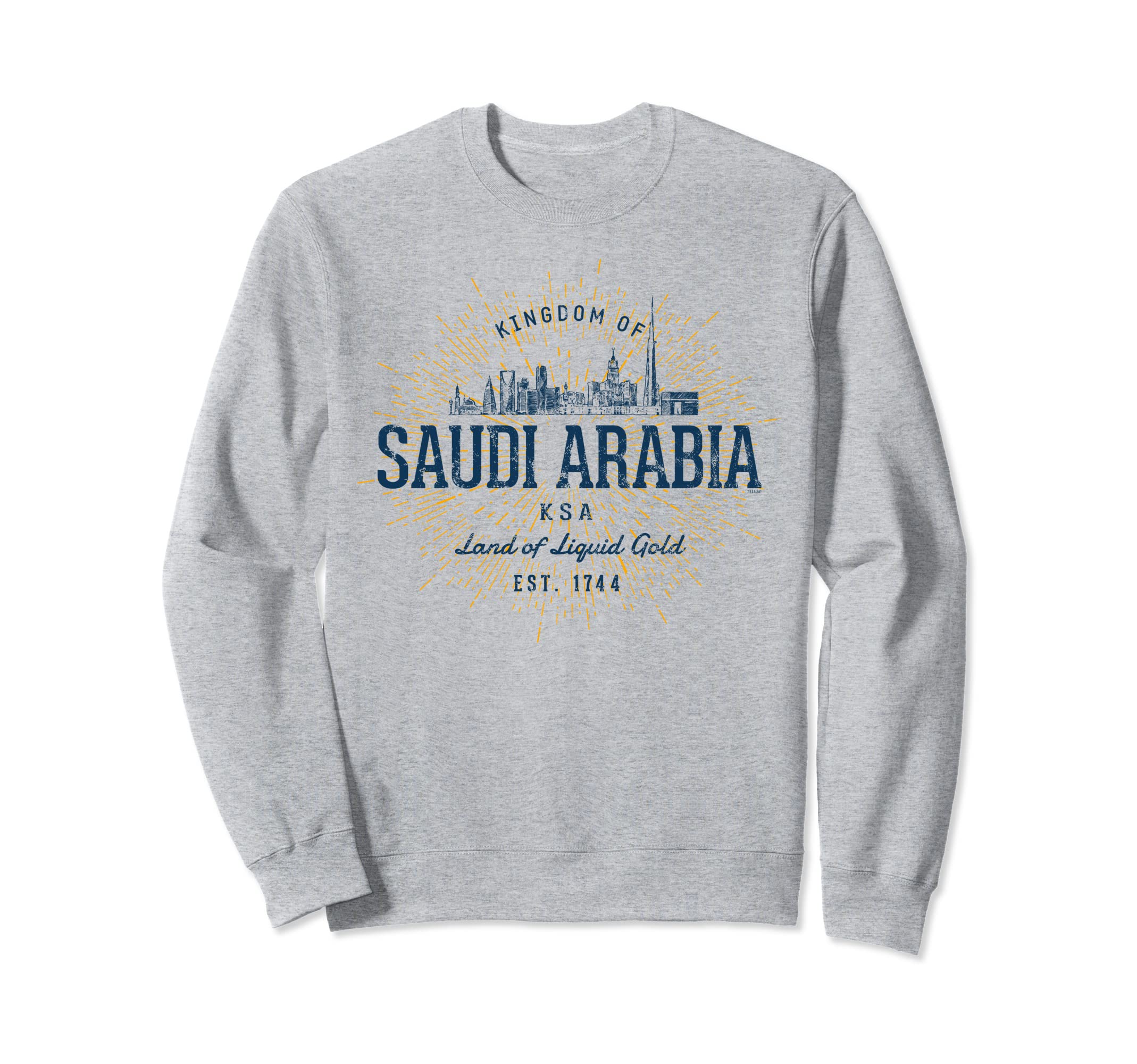 

Saudi Arabia Retro Style Vintage Saudi Arabian Sweatshirt