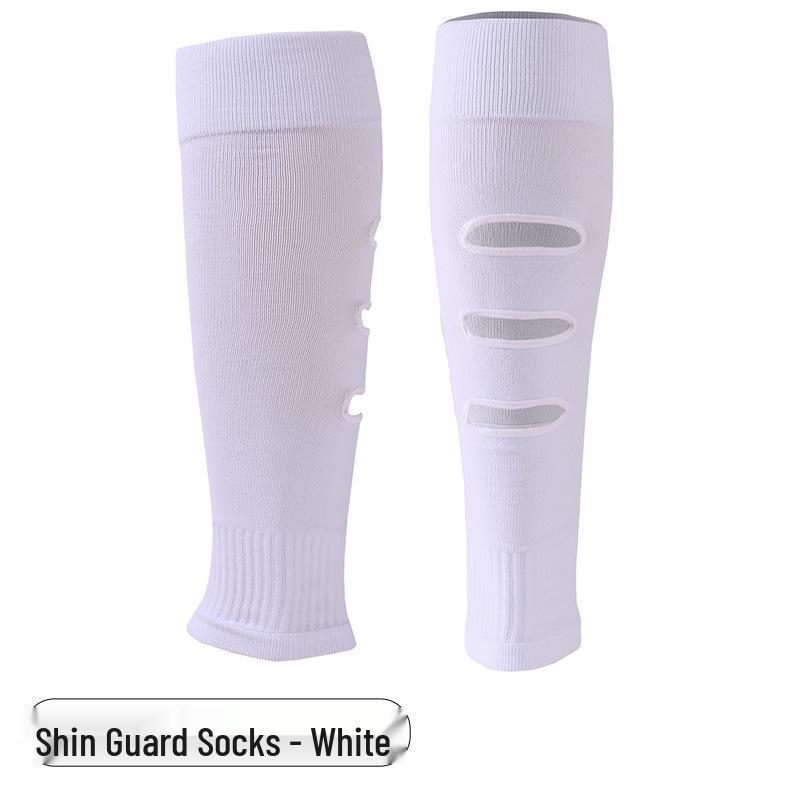 Adult Men's High-Elastic Breathable Sports Socks - Pressure Training, Sweat-Absorbent Calf, Professional Shin Guard.
