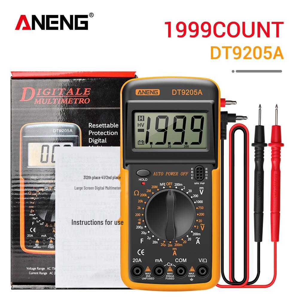 ANENG DT9205A High Precision Electrician's Digital Multimeter