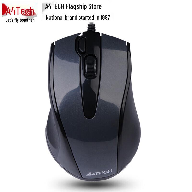 A4Tech N-500F Wired USB Compact Mouse with Screenshot Button