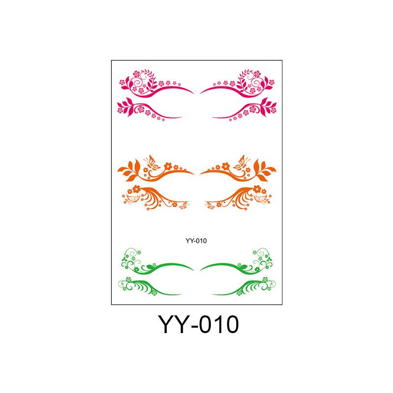 Cross Border Makeup Eyelash Tattoo Stickers Ball Waterproof Sweat Resistant Disposable Eye Simulated